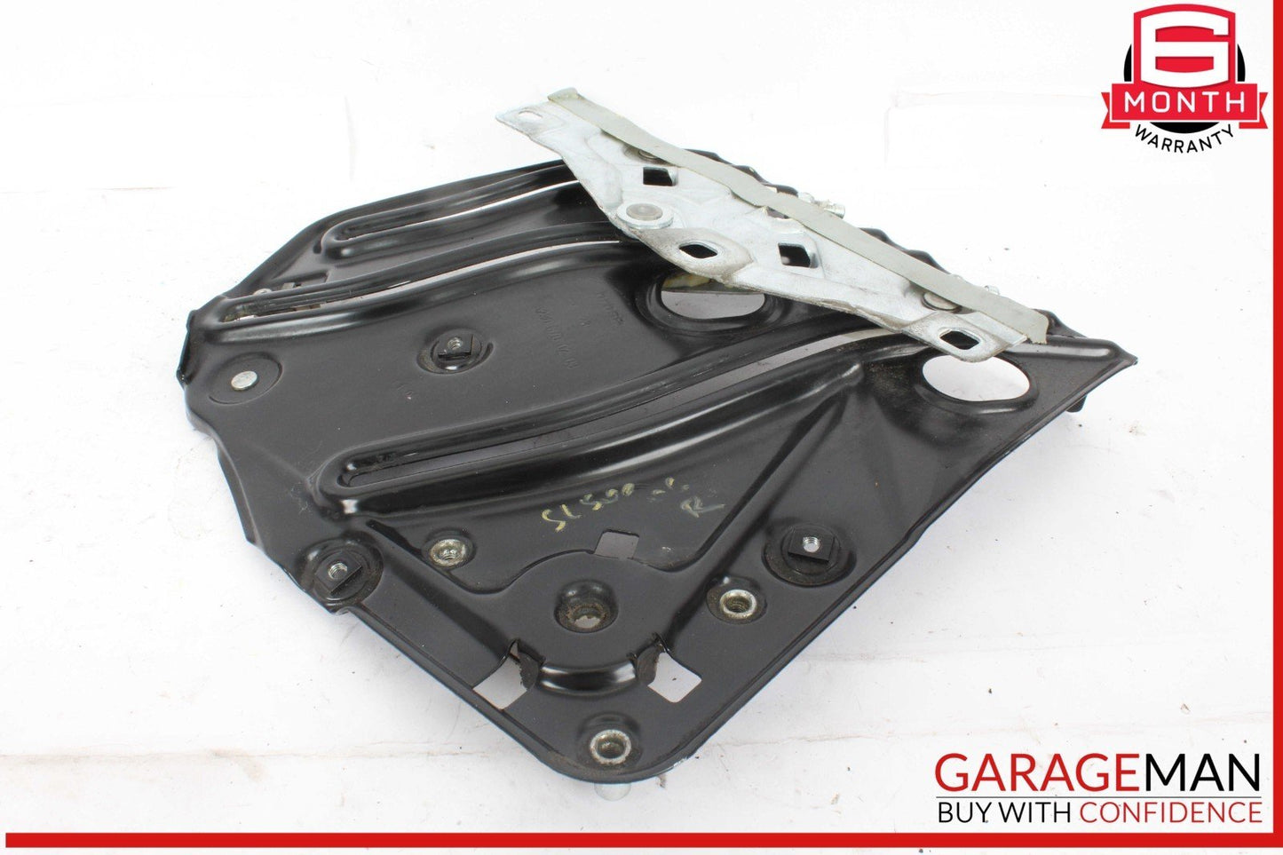 03-12 Mercedes R230 SL500 SL550 Window Quarter Glass Rear Right Plate Panel OEM