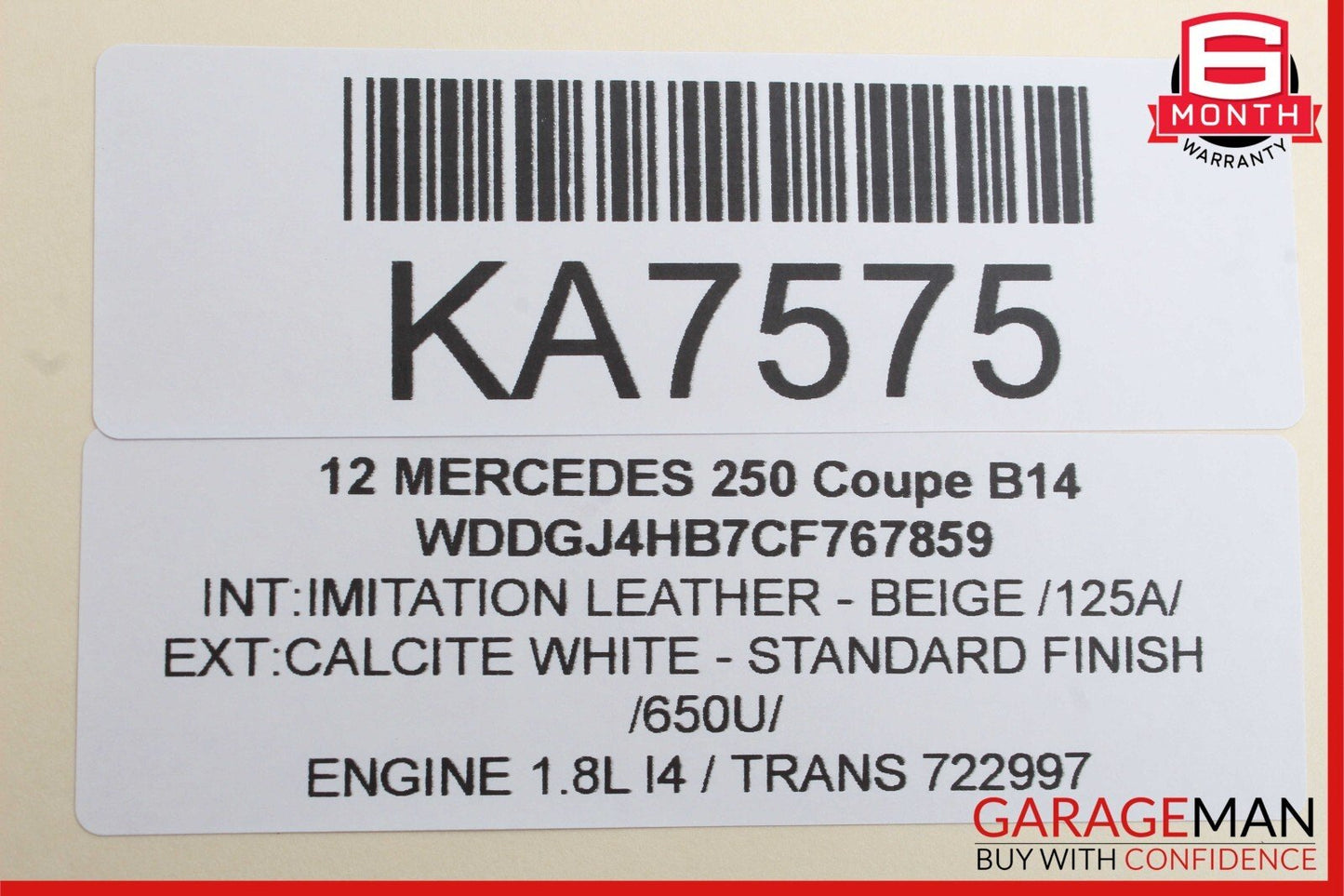 12-14 Mercedes W204 C250 C350 C63 AMG Rear SAM Fuse Box Relay Module Assembly
