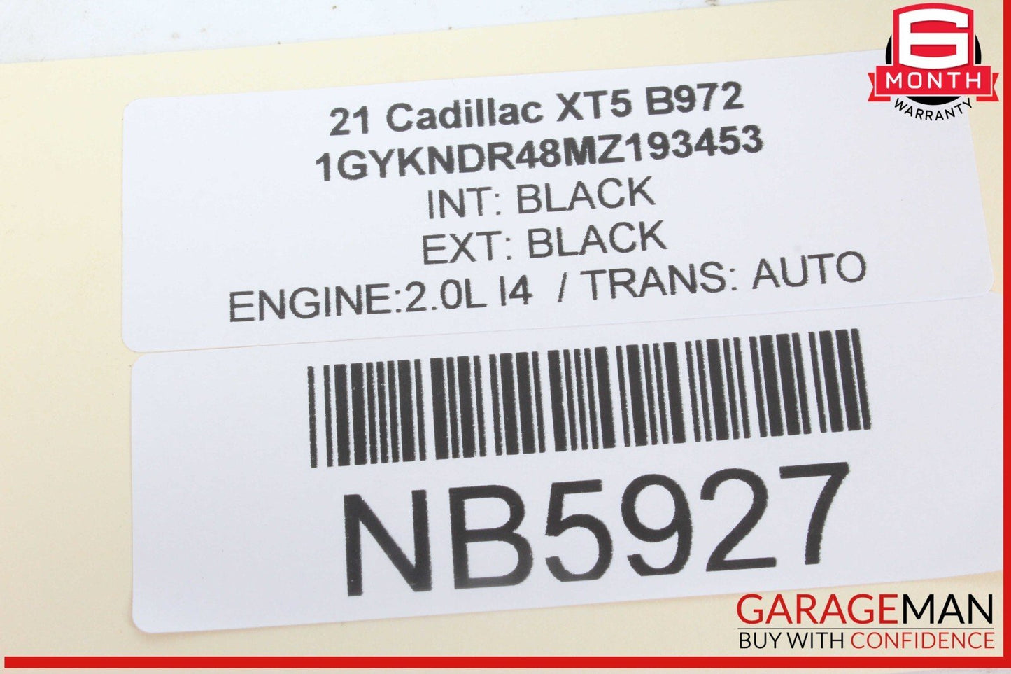 17-23 Cadillac XT5 Front Overhead Upper Dome Light Lamp 13437064 OEM