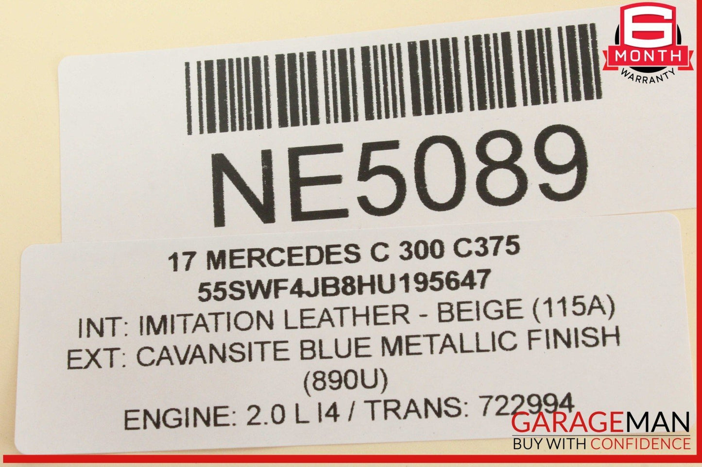 15-18 Mercedes W205 C300 C350e Front Right Side Seatbelt Seat Belt Retractor OEM