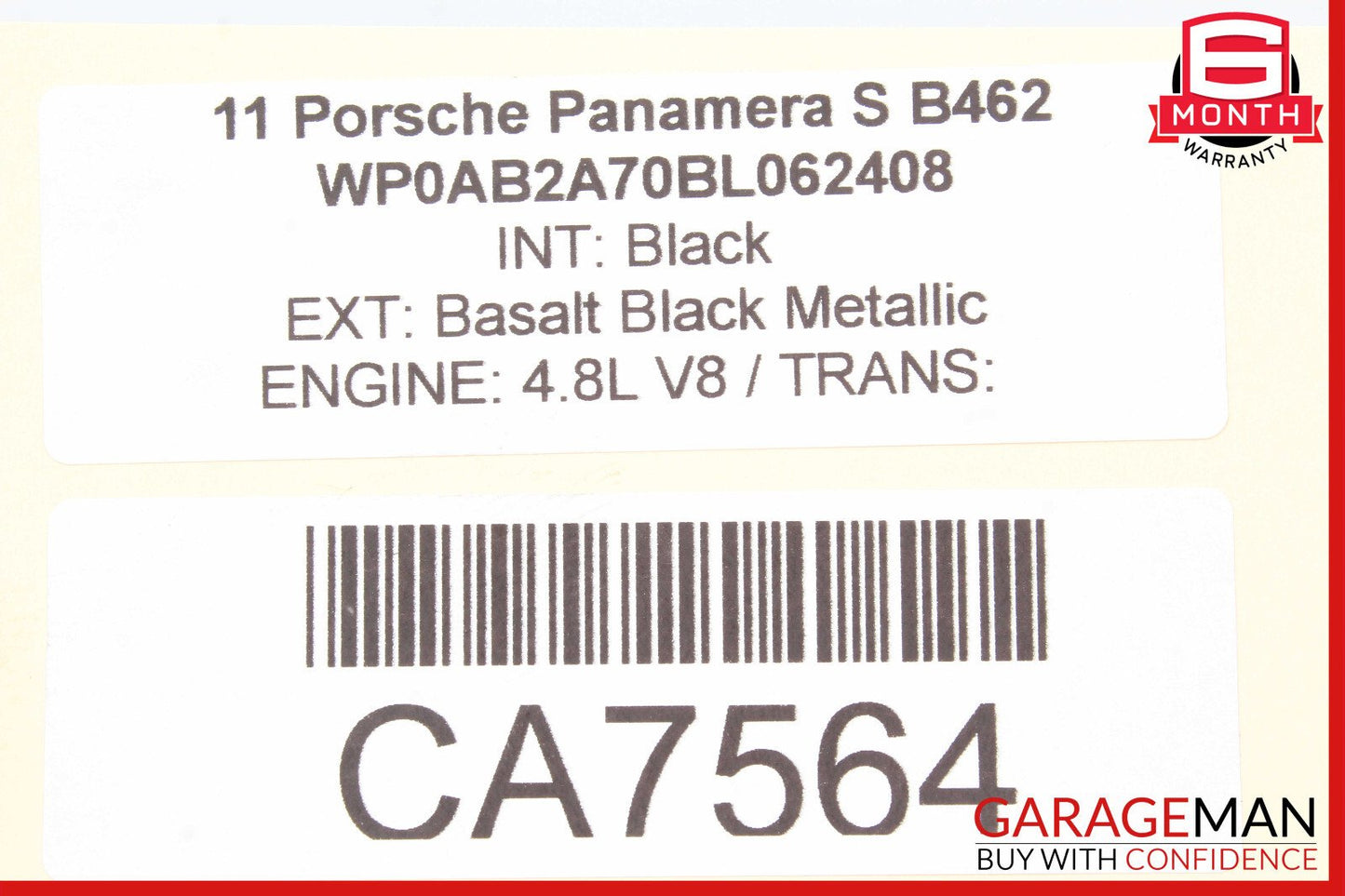 10-16 Porsche Panamera 970 Left Subframe Support Bracket OEM