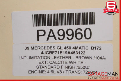 06-12 Mercedes W164 ML63 GL450 GL550 Front Bumper Reinforcement Impact Bar OEM