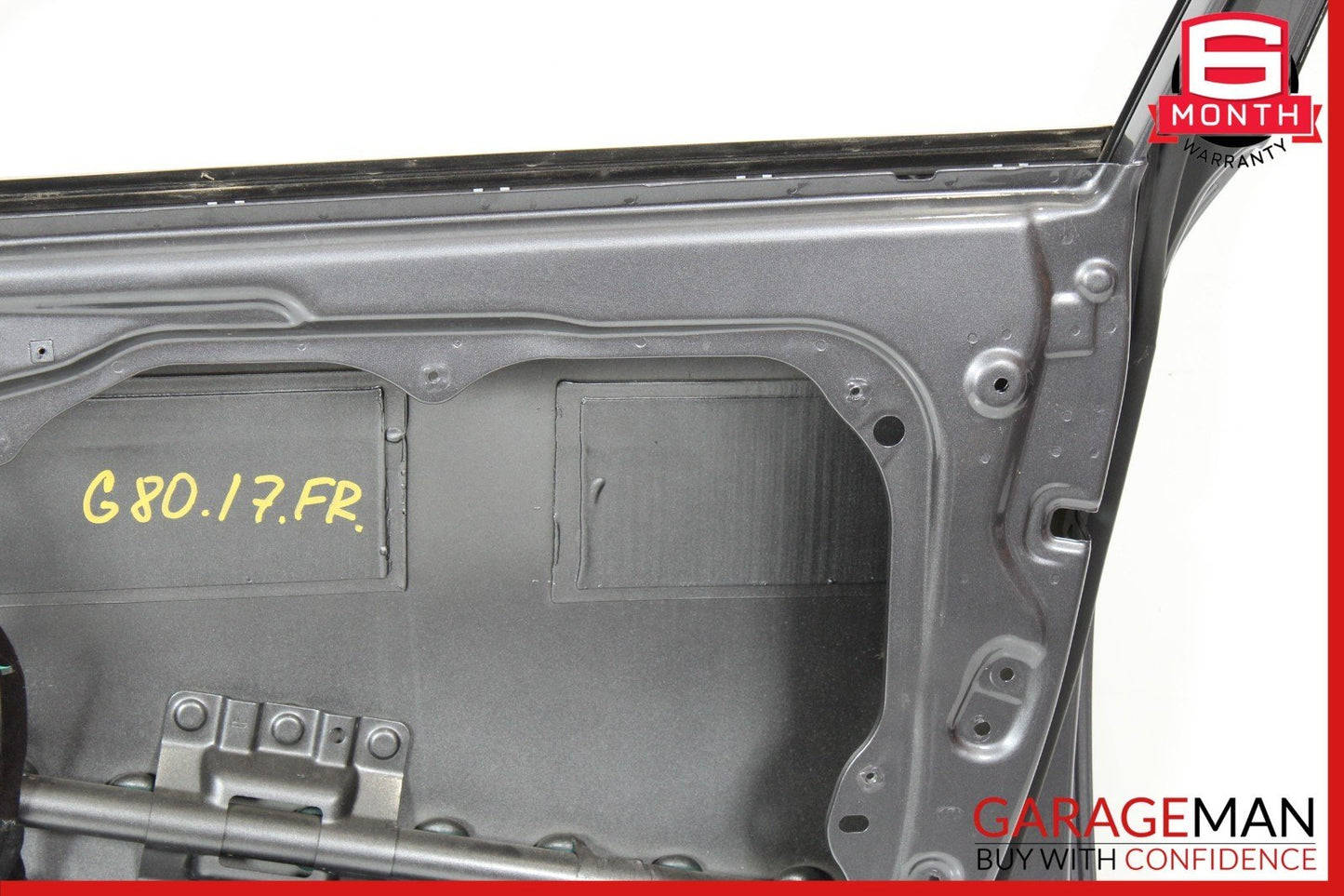 17-20 Genesis G80 Front Left Driver Side Exterior Door Shell Frame Panel OEM