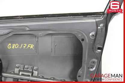 17-20 Genesis G80 Front Left Driver Side Exterior Door Shell Frame Panel OEM