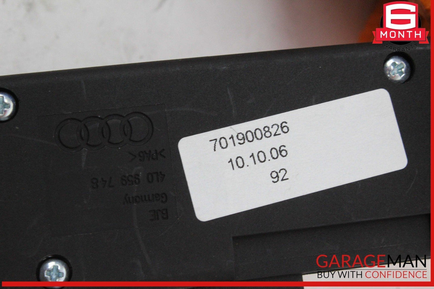 07-15 Audi Q7 Front Right Passenger Side Seat Adjustment Control Switch OEM
