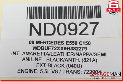 03-09 Mercedes W211 E550 E320 Rear Right Side Door Window Regulator Motor OEM