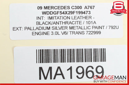 08-18 Mercedes W204 C300 E400 Front Left Side Door Control Module OEM
