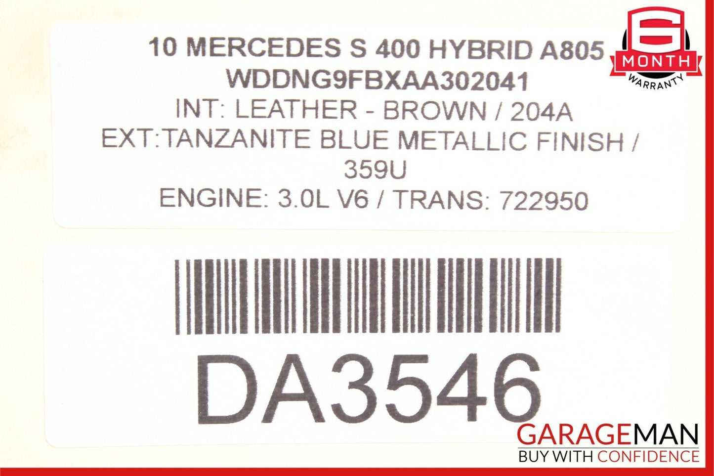 10-13 Mercedes W221 S400 S550 LED Headlight Xenon Low Beam Ballast Module Unit