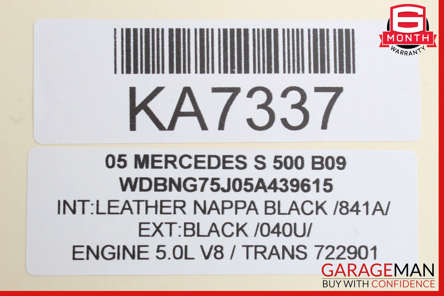 00-06 Mercedes W220 S500 Front Door Audio Sound Speaker Set of 2 Pc OEM
