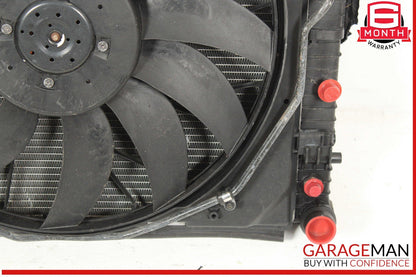 02-06 Mercedes W220 S55 CL55 Engine Motor Cooling Fan Shroud w/ Radiator OEM