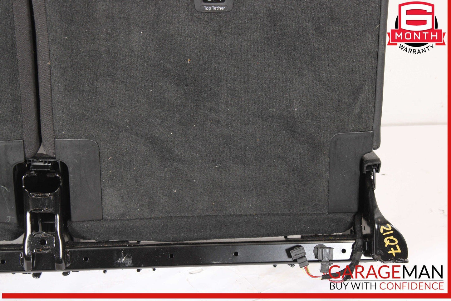 20-24 Audi Q7 Rear 3rd Row Upper Seat Bench Cushion Cover OEM