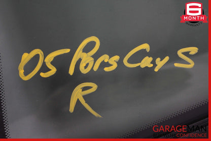 03-10 Porsche Cayenne 955 957 Rear Right Door Window Quarter Glass Panel Assy
