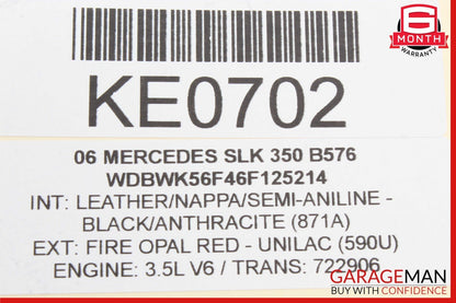 05-11 Mercedes R171 SLK350 SLK280 Rear Left Side Spindle Knuckle Hub Bearing OEM