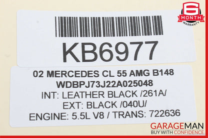 00-06 Mercedes W215 CL55 AMG CL500 Front Side Transverse Lower Control Arm OEM