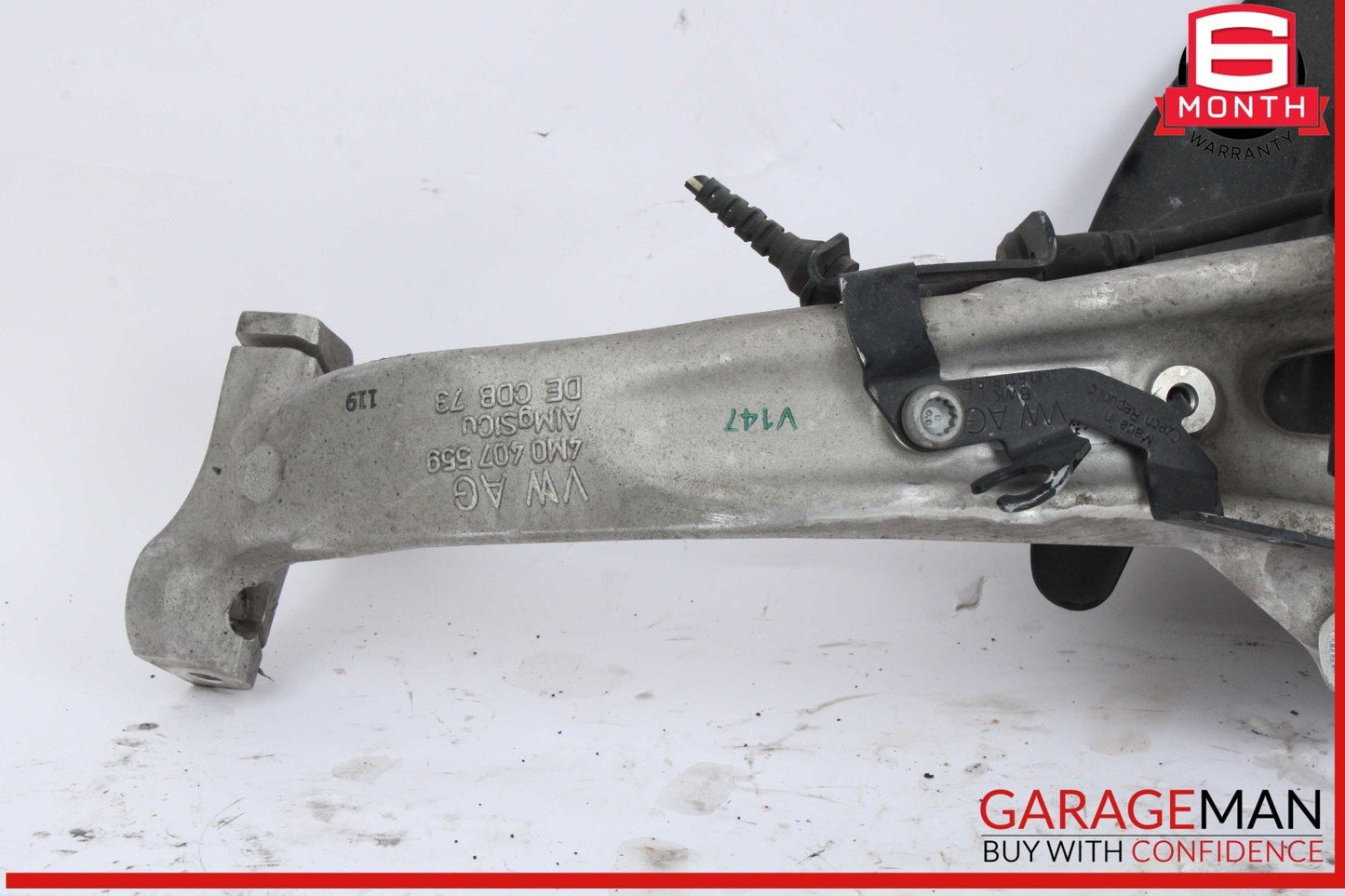 17-24 Audi Q7 Front Left Driver Side Spindle Knuckle Wheel Hub 4M0407241J OEM
