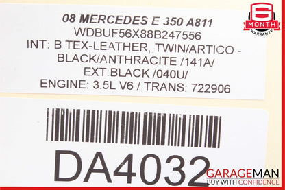 03-09 Mercedes W211 E350 E550 Front Left Keyless Go Door Lock Latch Actuator OEM