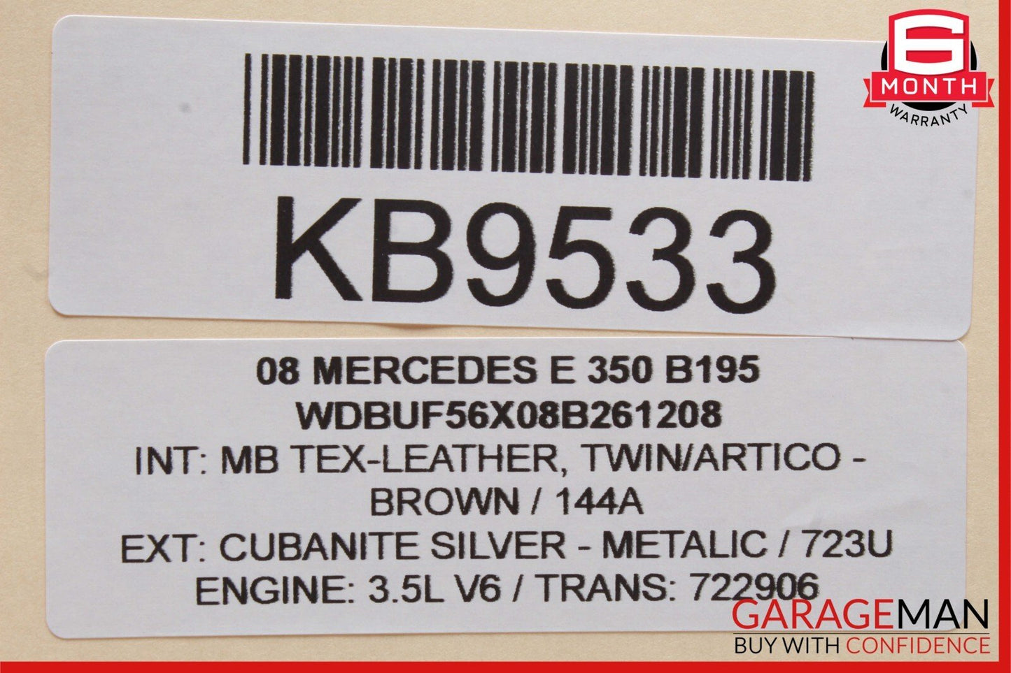 06-11 Mercedes W211 E350 Rear Right Door Control Module 2118703285 OEM