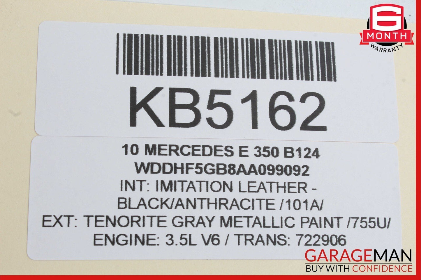 08-16 Mercedes C280 C350 E350 GLK350 Rear Right Side Door Lock Latch Actuator