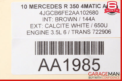 10-13 Mercedes R350 GL450 ML350 Engine Fuse Relay Junction Box Assembly