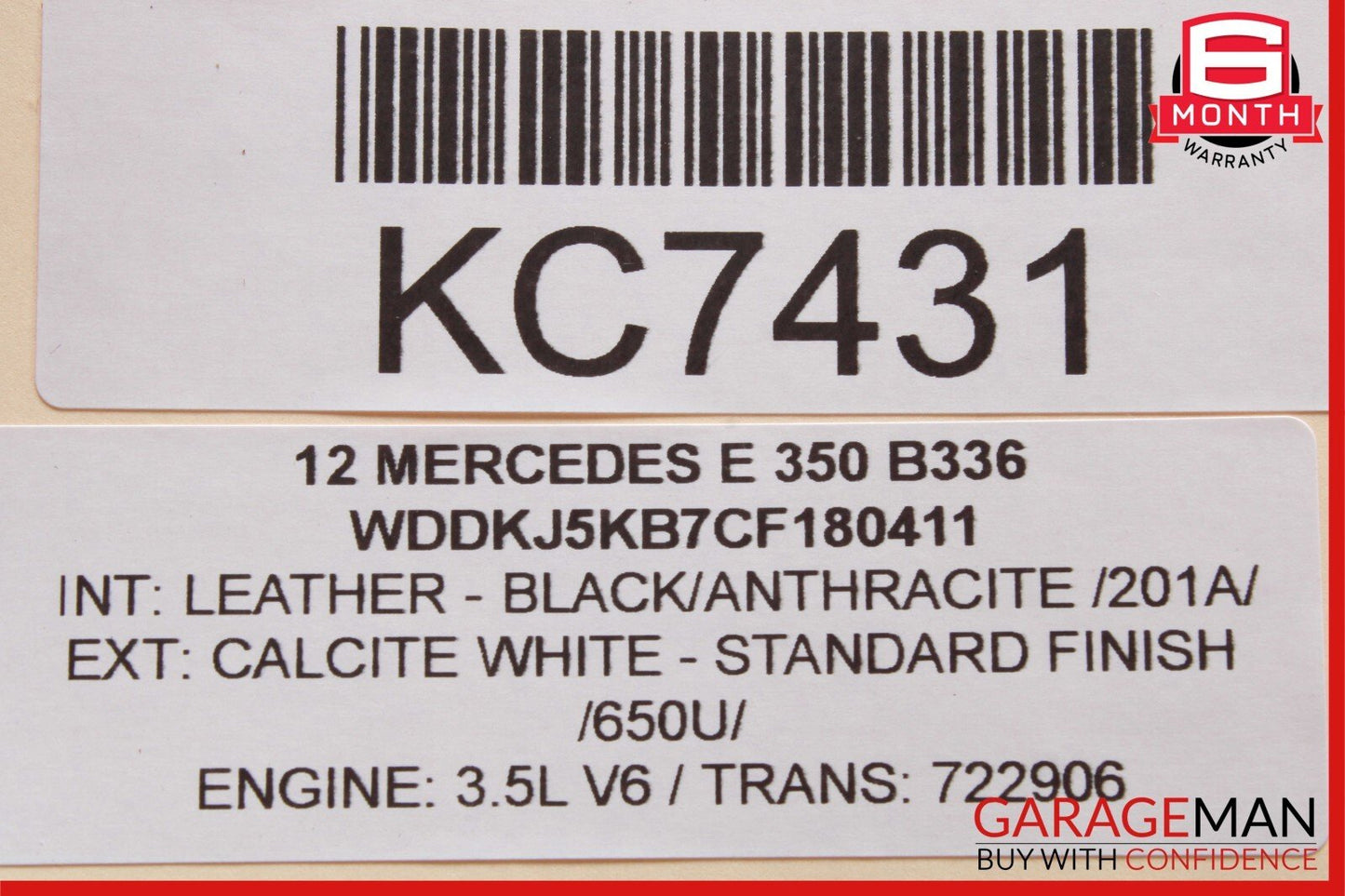 10-13 Mercedes W212 E350 E550 3 Spoke Sport Steering Wheel Anthracite OEM