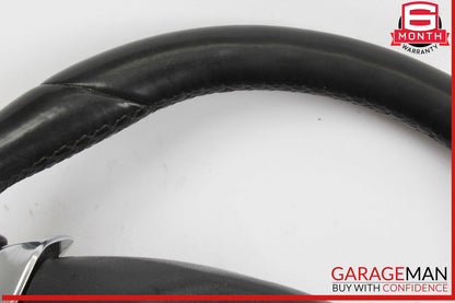 11-14 Porsche Cayenne 958 Steering Wheel w/ Paddle Shifters Black OEM