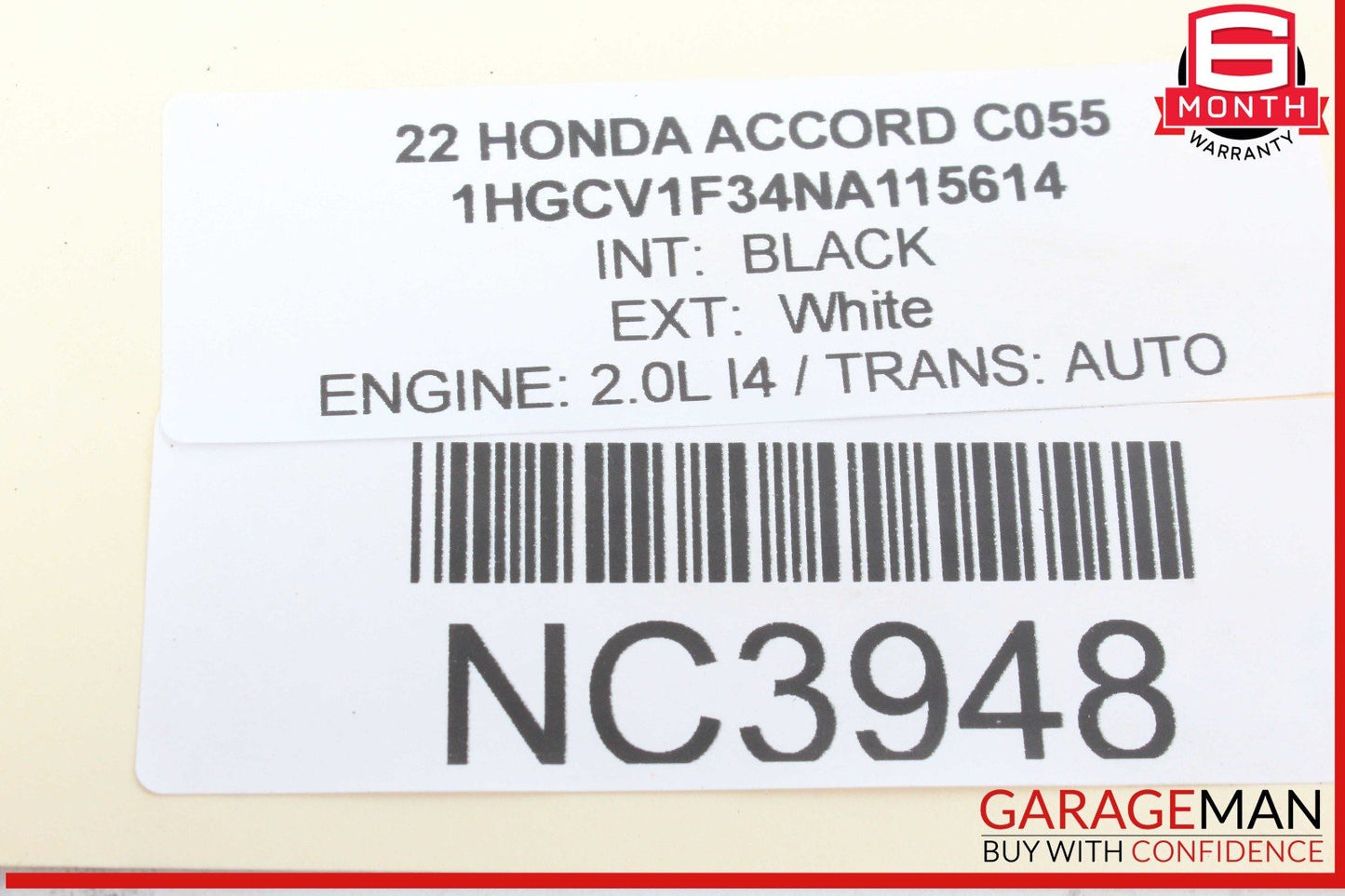 18-22 Honda Accord Rear Right Side Spindle Knuckle w/ Disc Rotor OEM