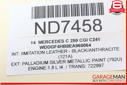 08-20 Mercedes W204 C250 CGI Front Right Side Seat Control Module Unit OEM