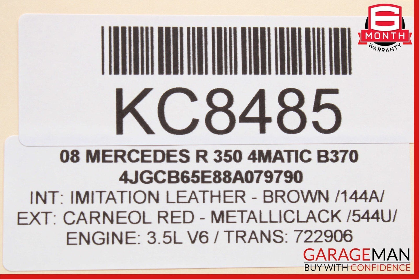 06-13 Mercedes W251 R350 CL550 R350 TPMS Tire Pressure Control 1645403762 OEM