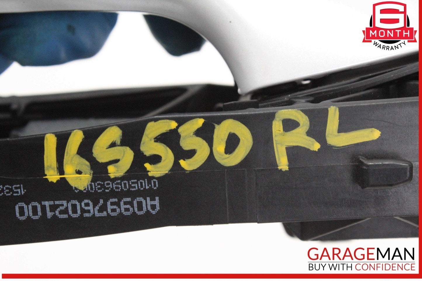 14-17 Mercedes W222 S550 Rear Left Driver Side Exterior Door Handle OEM