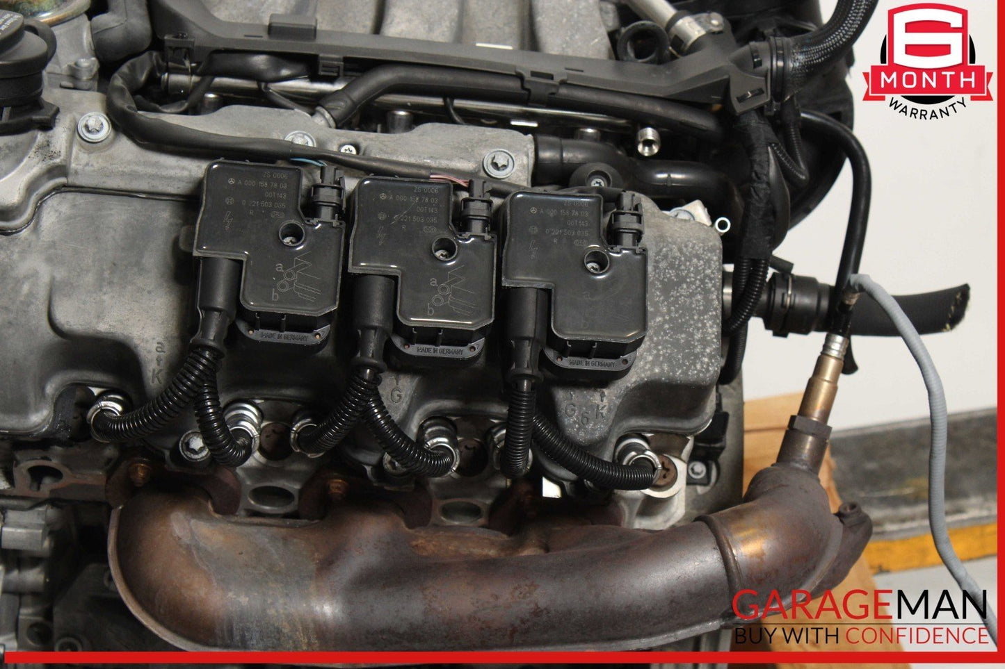 97-05 Mercedes R170 SLK320 E320 Engine Motor Block Assembly V6 M112 RWD OEM 228k
