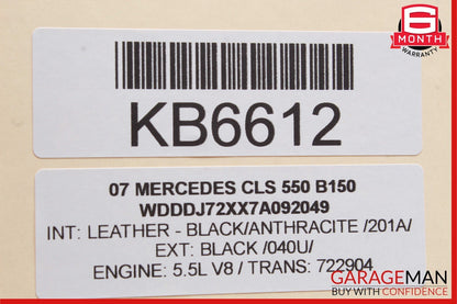 06-13 Mercedes W219 CLS550 R350 E350 TPMS Tire Pressure Control Module Unit OEM