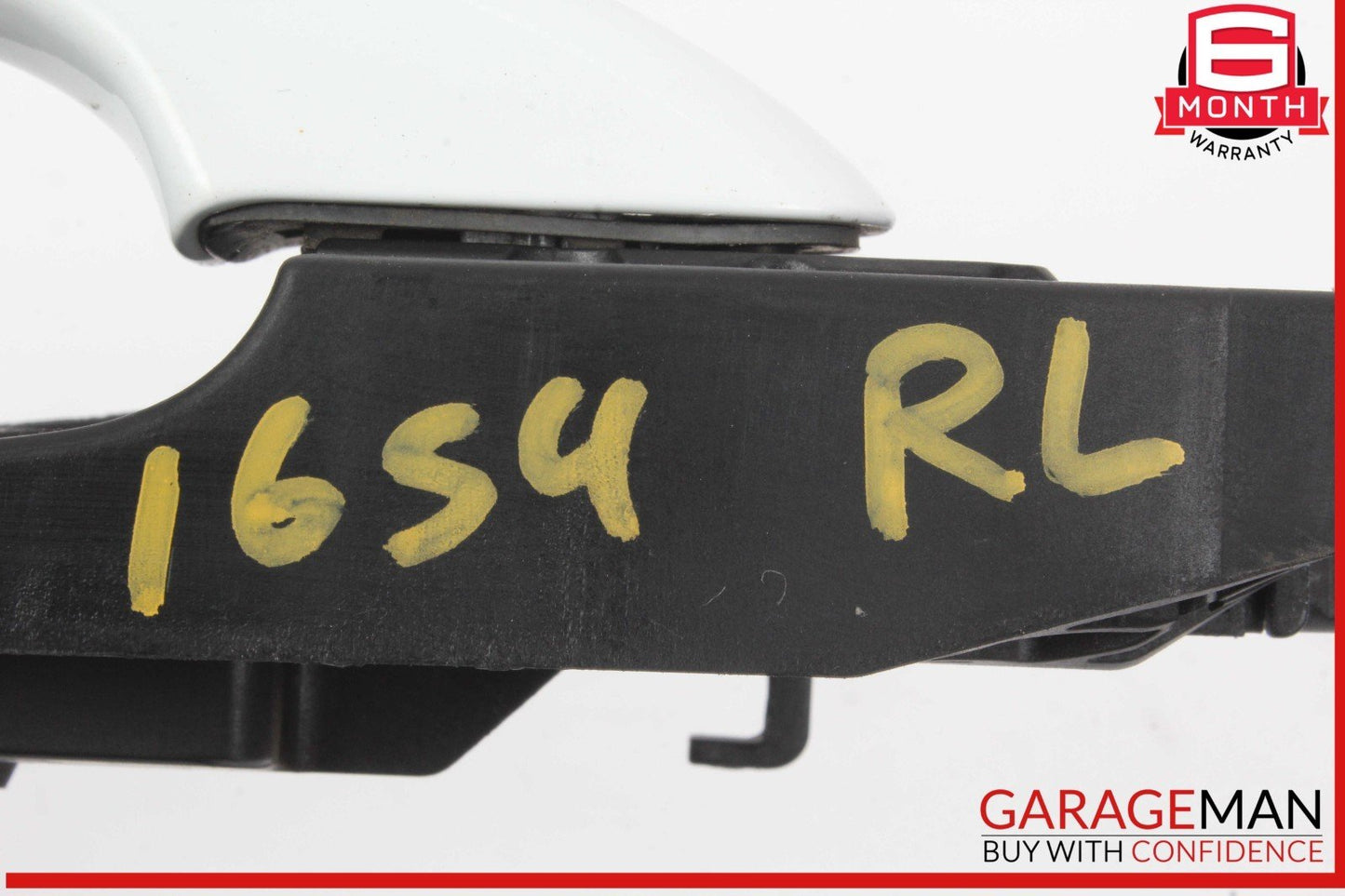 08-18 Audi S4 Q5 A4 A5 Rear Left Driver Side Exterior Door Handle White OEM
