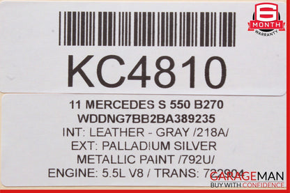 07-13 Mercedes W221 S550 CL550 Dash Cluster Control Switch Controller Assembly