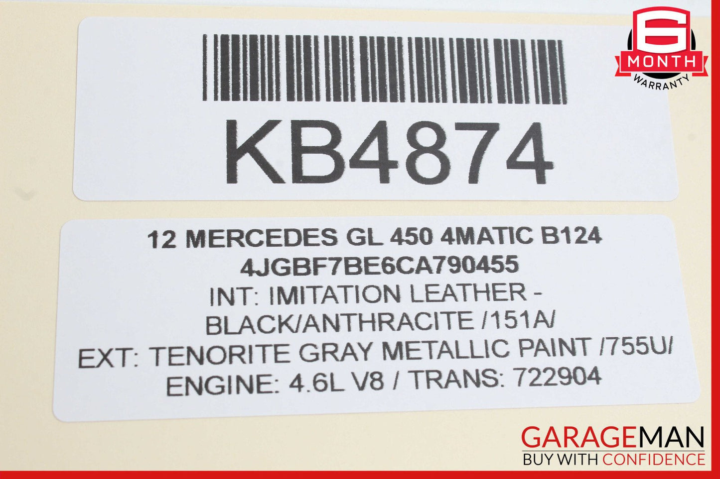 06-12 Mercedes X164 GL450 Speaker Door Mirror Cover Front Left Side OEM