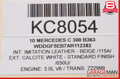 08-11 Mercedes W204 C300 C350 C63 AMG Tail Light Lamp Right Side 2048200264 OEM