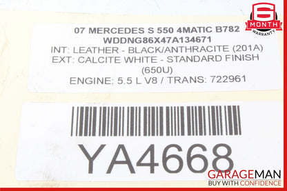 07-13 Mercedes W221 S550 Front Left or Right Air Airmatic Shock Absorber Strut