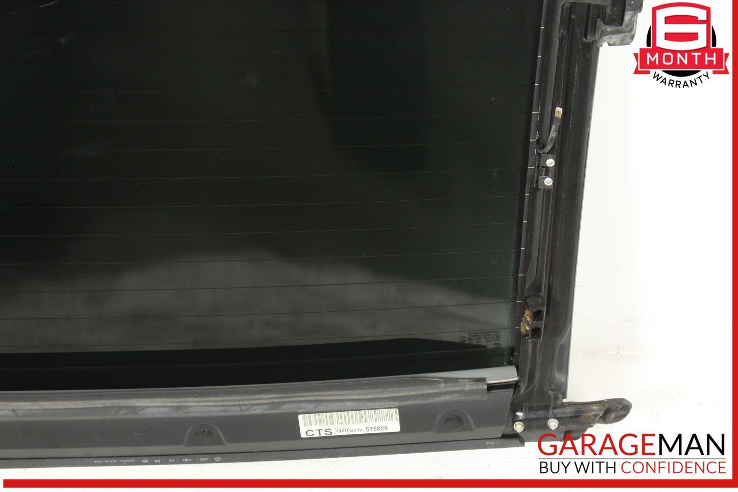 03-12 Mercedes R230 SL500 SL55 AMG Rear Back Windshield Glass Clear OEM