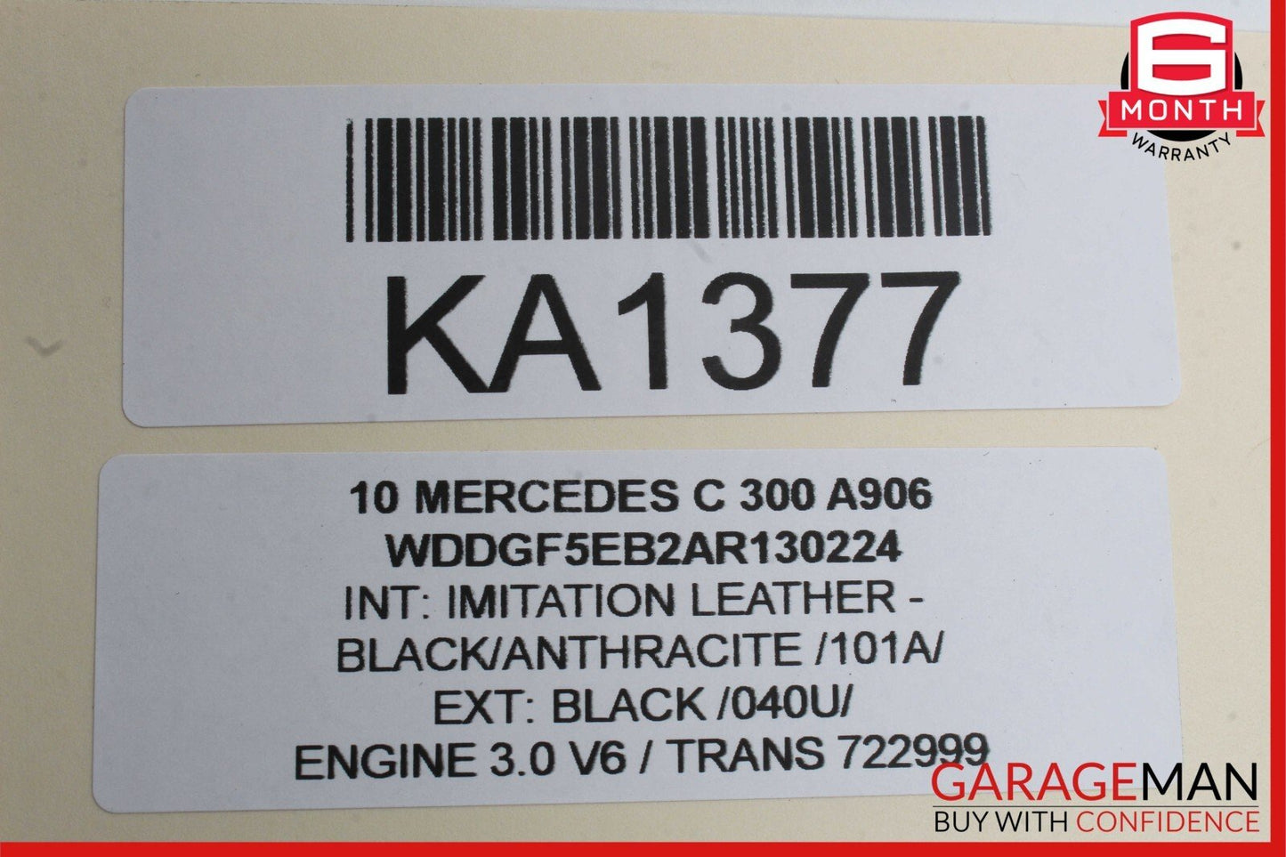 08-16 Mercedes E400 GLK350 C250 C300 Rear Left Door Window Regulator Motor Unit