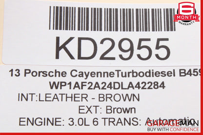11-17 Porsche Cayenne 958 S Front Right Side AC A/C Air Vent Trim Cover Grille