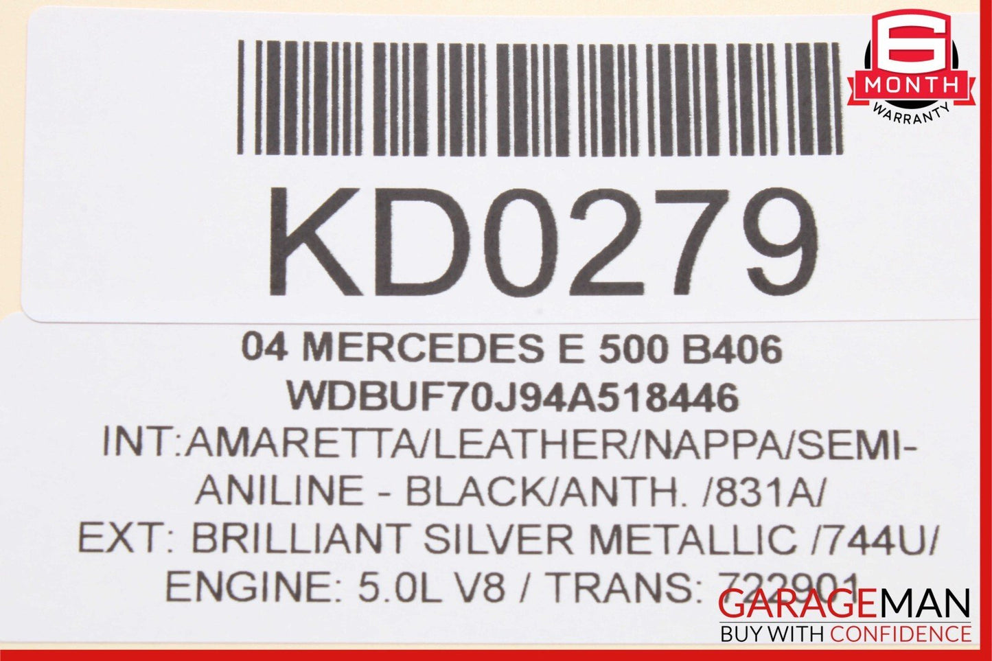 03-09 Mercedes W211 E500 E55 AMG Front Right Passenger Door Control Module Unit