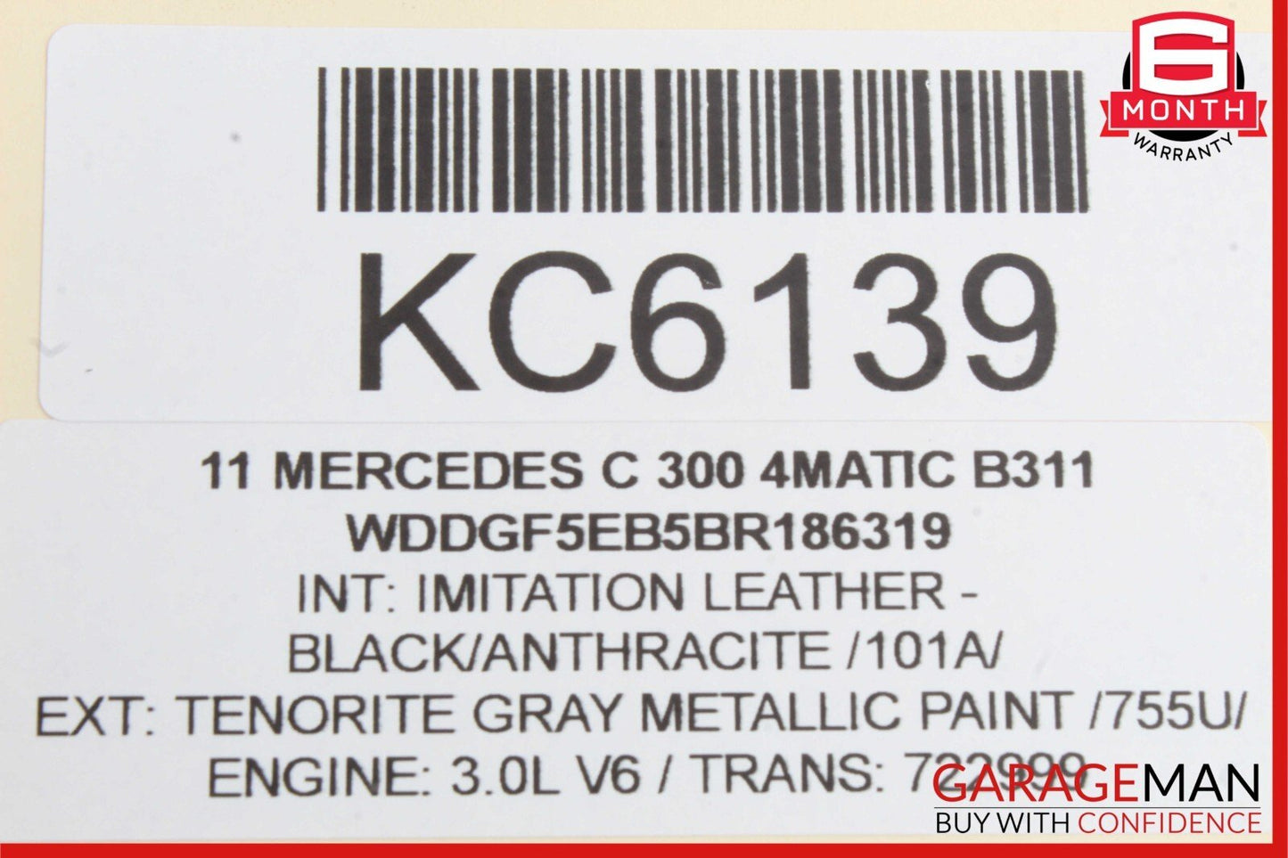 08-14 Mercedes W204 C300 4MATIC Front Right Door Lock Latch Actuator OEM