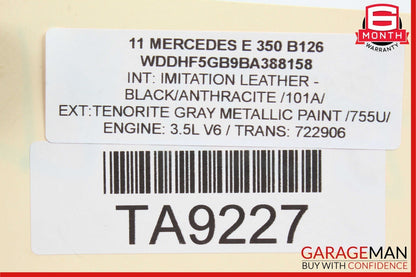 10-16 Mercedes W212 E350 RWD Front Left Side Suspension Wishbone Control Arm OEM