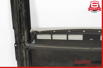 06-12 Mercedes X164 GL450 Top Upper Sunroof Sun Roof Frame Rail Glass Assembly