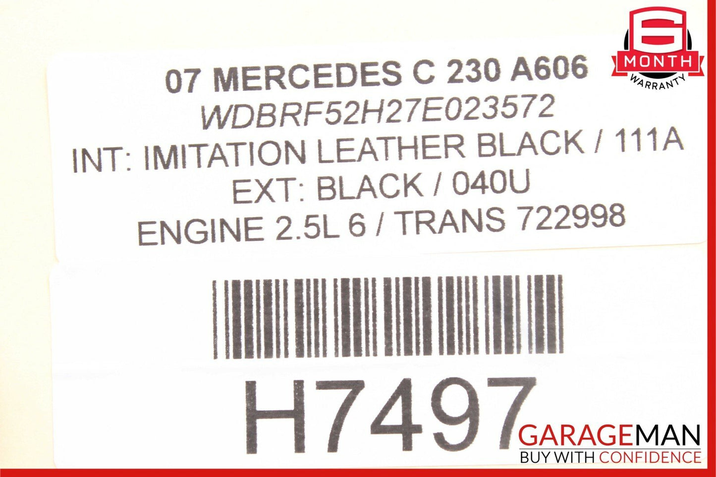 01-07 Mercedes W203 C240 C230 C320 Front Right Side Door Controller Module OEM