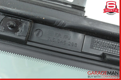 03-06 Porsche Cayenne 955 Rear Right Side Quarter Window Glass Panel Silver