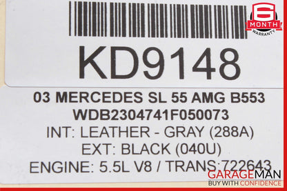 03-06 Mercedes R230 SL55 AMG SL500 Under Seat Control Module Right Side OEM