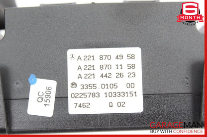 07-14 Mercedes W216 CL550 S63 AMG S400 A/C AC Heater Climate Control Switch OEM