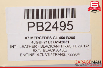 Mercedes X164 GL450 722.9 7G 4Matic Automatic Transmission OEM 145k