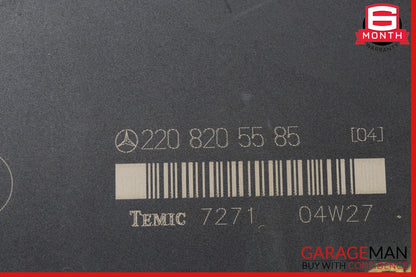 03-06 Mercedes W220 S55 AMG S500 Seat Control Module Front Left 2208203185 OEM