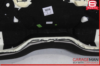17-22 Maserati Levante M161 Rear Seat Cushion Lower Bottom Black OEM